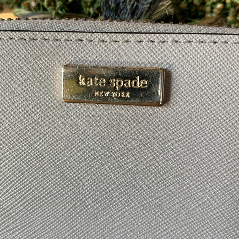 Kate Spade Leather Zip Around Wallet